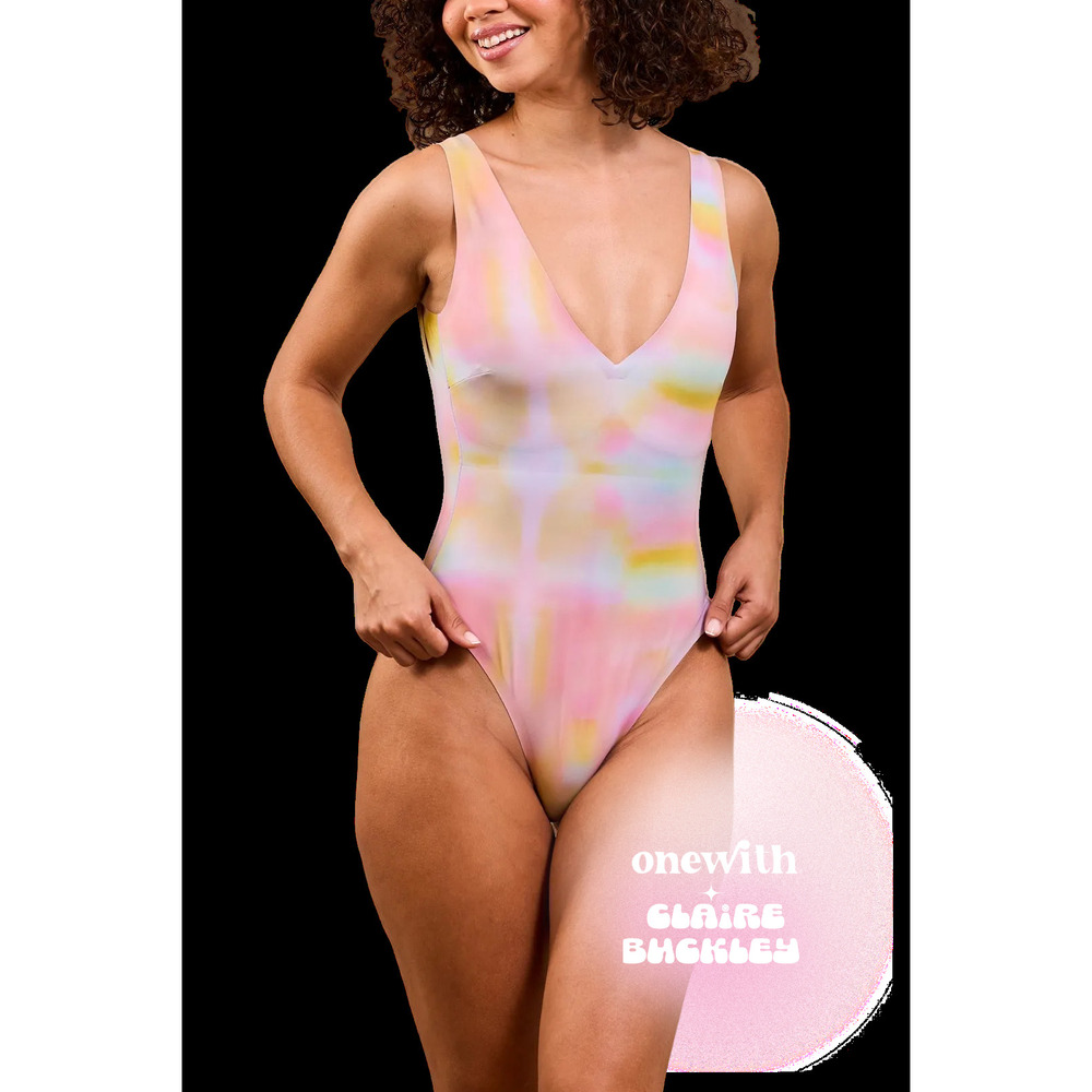 Onewith Swim High-Cut One Piece | Limited Edition Colorway